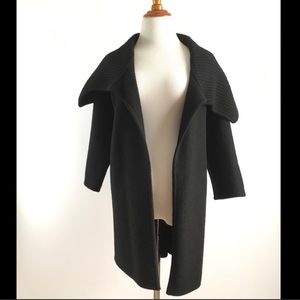 Vince open front 100% wool coat jacket cardigan